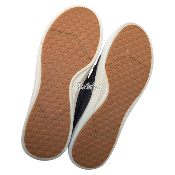 Vessi Weekend Mens 13 Asphalt Black Off White Waterproof Knit Dyma-Tex Sneaker - Picture 6 of 12